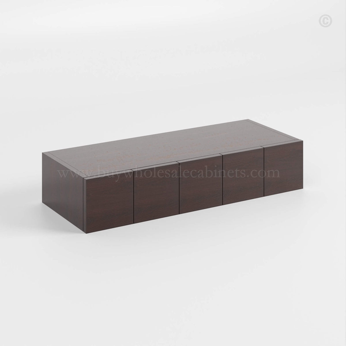 Shaker Espresso Wall Spice Drawer