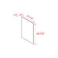 Slim Amber Oak Shaker Base Skin Veneer Panel