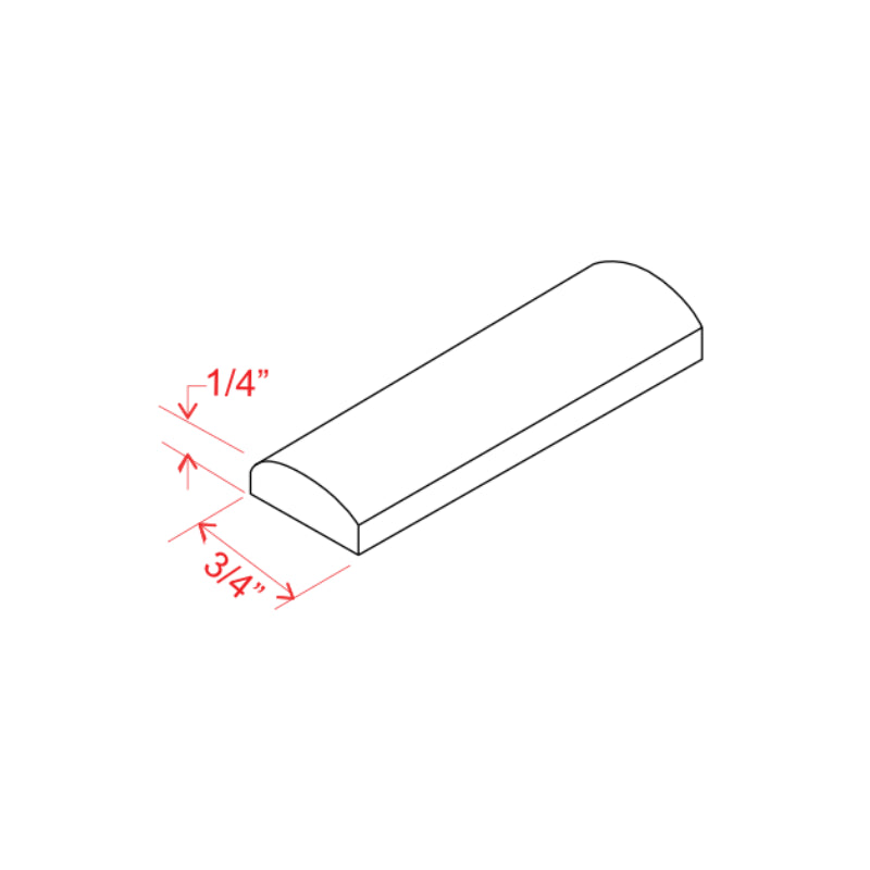 Slim Black Shaker Batten Moulding