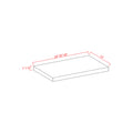 Slim Amber Oak Shaker Floating Shelf