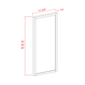 Slim Amber Oak Shaker Wall Decorative Door Panel
