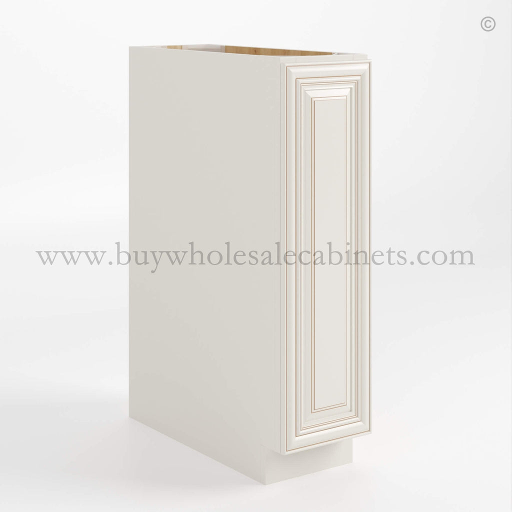 Charleston White Raised Panel Base Tray