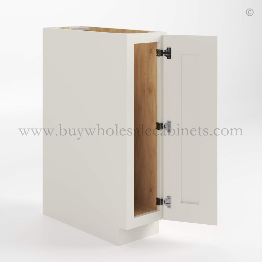Charleston White Raised Panel Base Tray