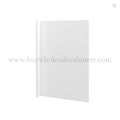 White Shaker Dishwasher Return Panel