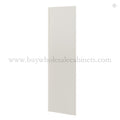 Charleston White Raised Panel Refrigerator End Panel