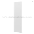 White Shaker Refrigerator End Panel