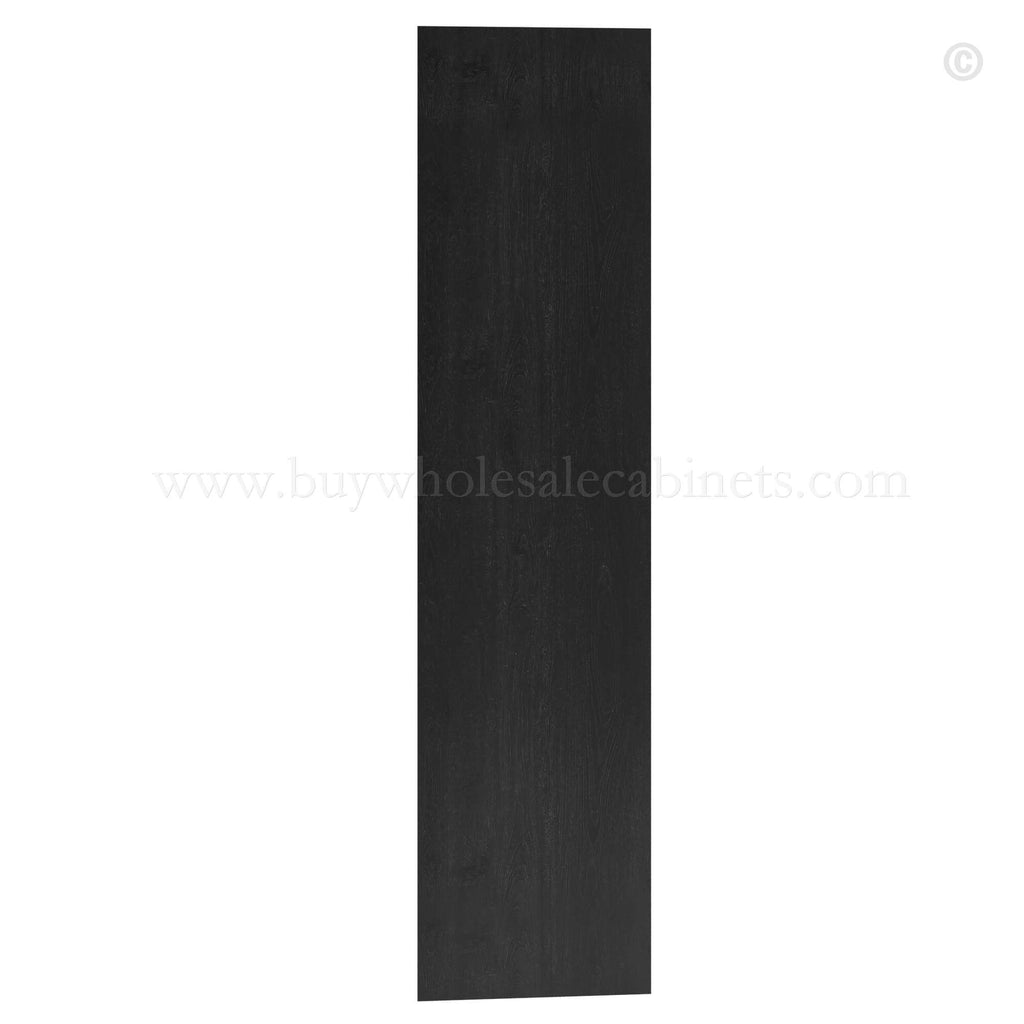 Charcoal Black Shaker 1/4″ Cabinet Skin