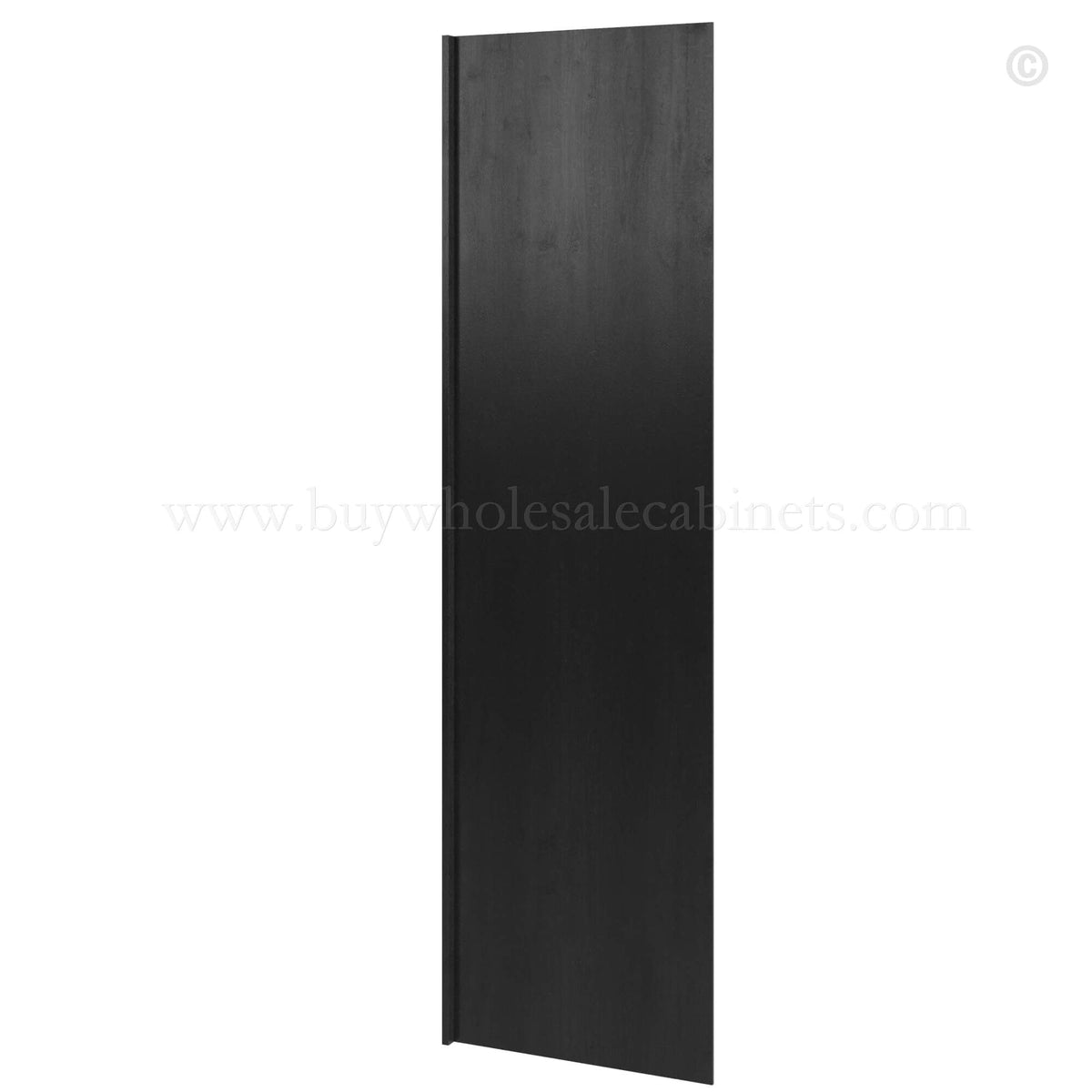 Charcoal Black Shaker Refrigerator Return Panel