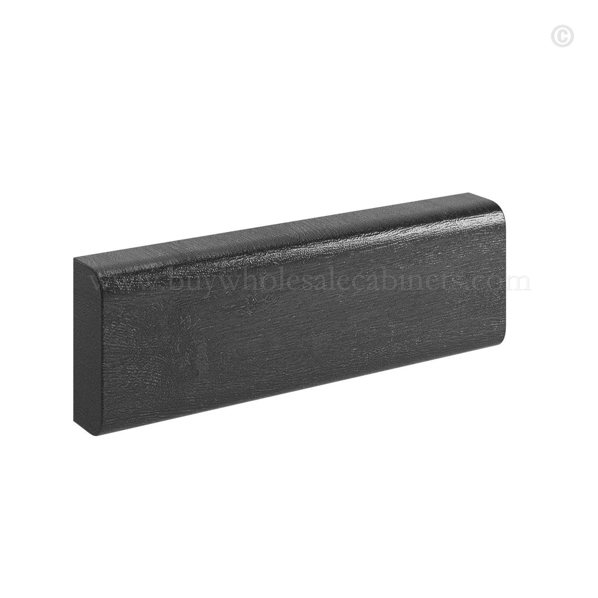 Charcoal Black Shaker Batten Molding