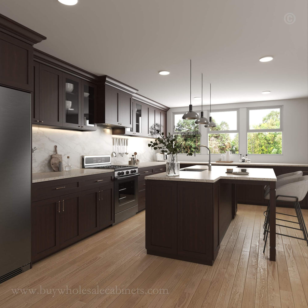 Shaker Espresso Furniture Base Moulding