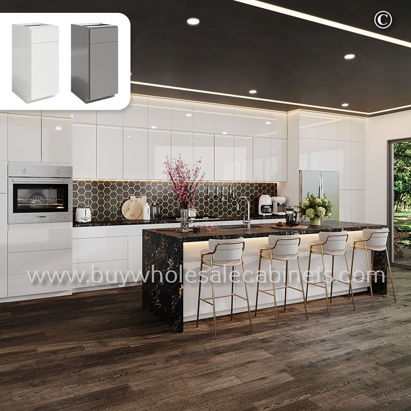 Frameless White High Gloss Filler