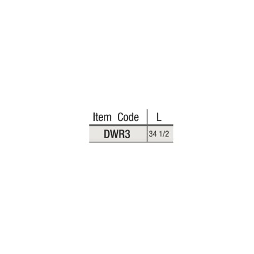 Black Shaker Dishwasher Return Panel